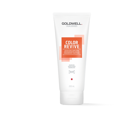 بلسم Goldwell DualSenses Color Revive باللون الأحمر الدافئ